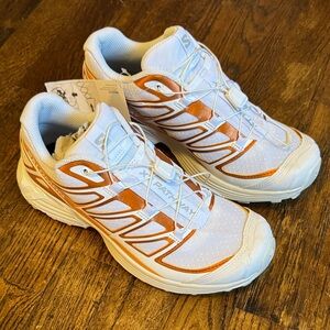 Salomon White and Orange XT Pathway